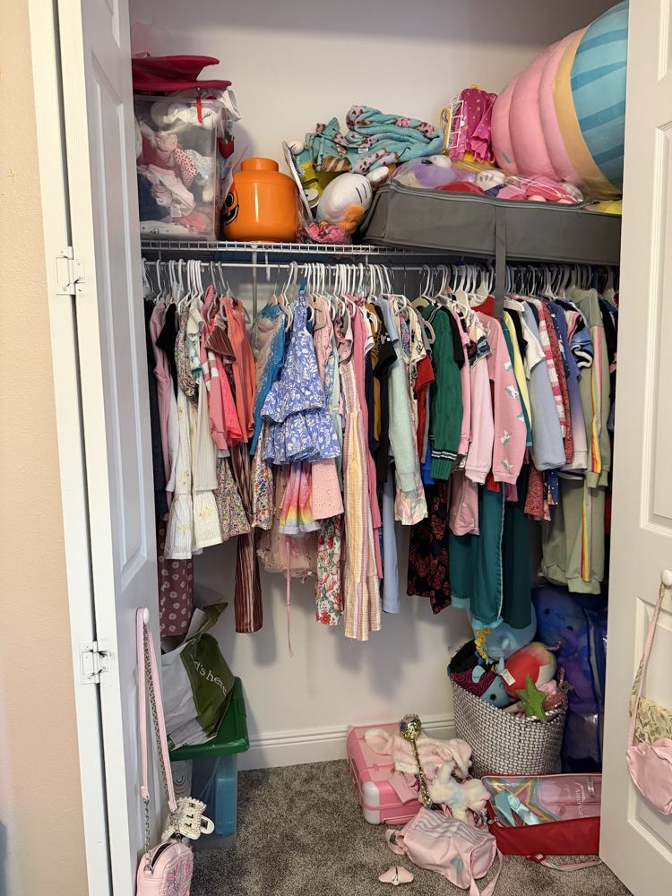 Girls' Closet before
